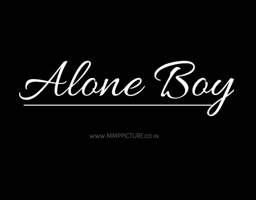 Alone Boy Text PNG Full HD Stylish Font