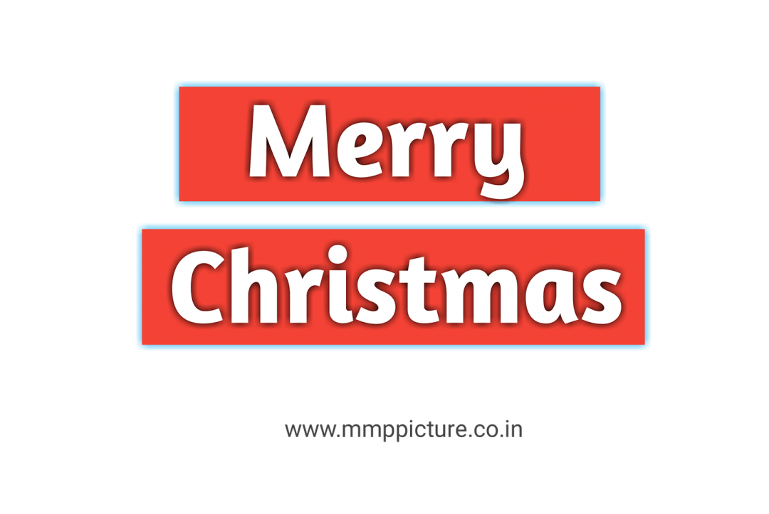  Merry Christmas Text PNG