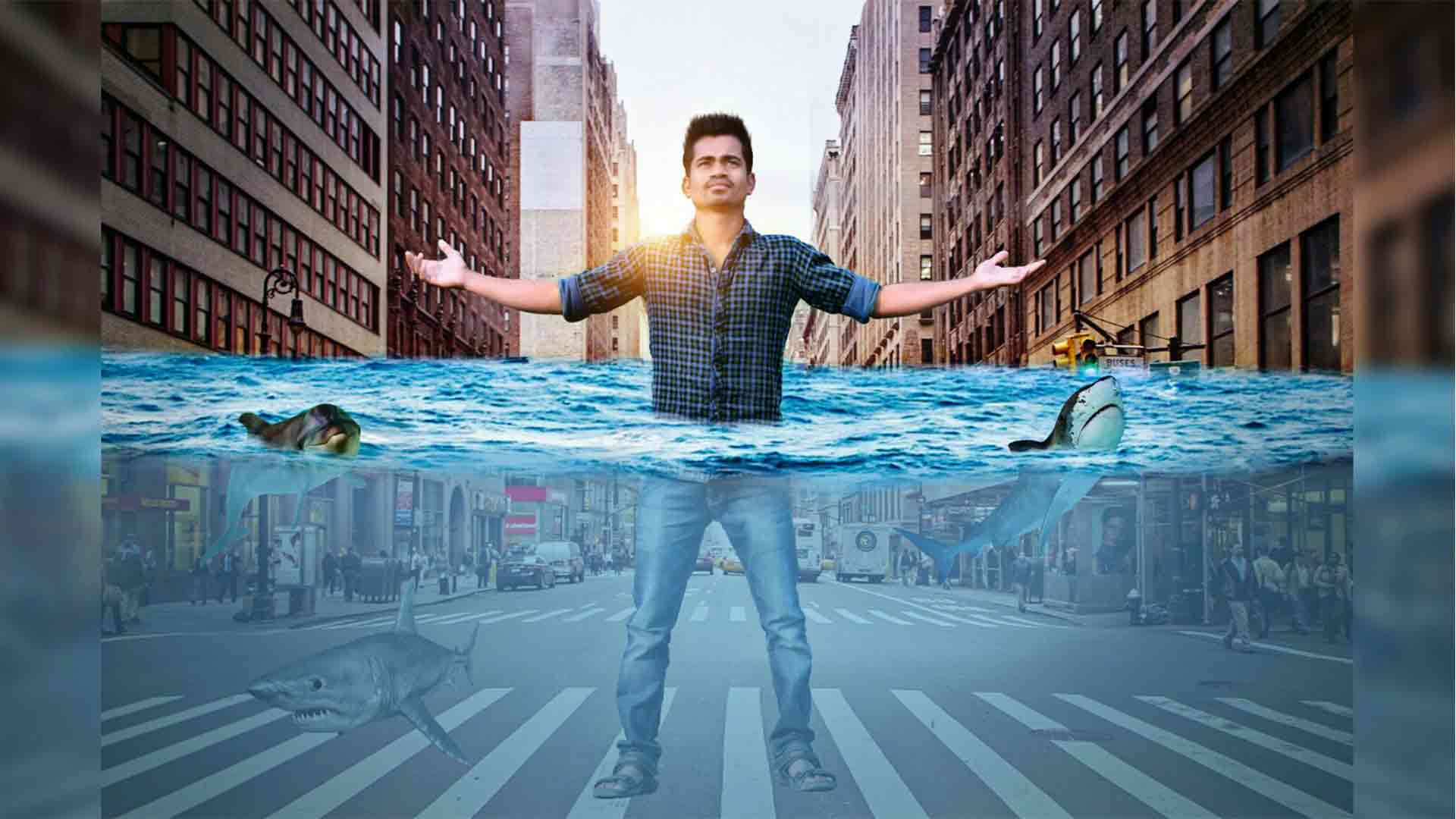 Underwater City Photo Manipulation Picsart Editing Tutorial