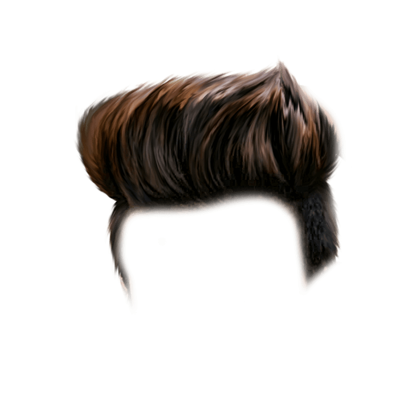 Comb Over CB Hair PNG Free Stock Image