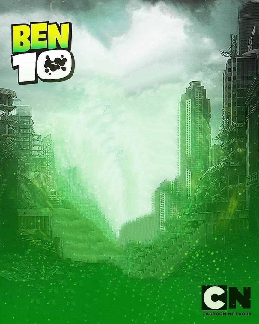 Ben 10 Snapseed Background Free Stock Image