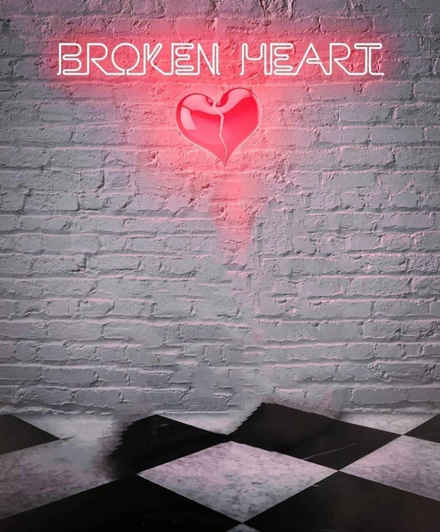 Broken Heart Lighting PicsArt Background Free Stock Image 