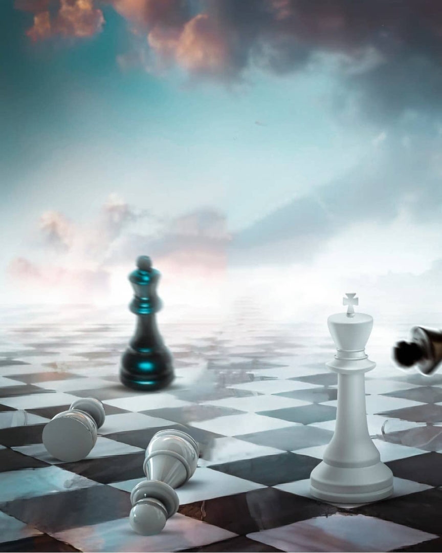 ChessBoard PicsArt Background Free Stock Image