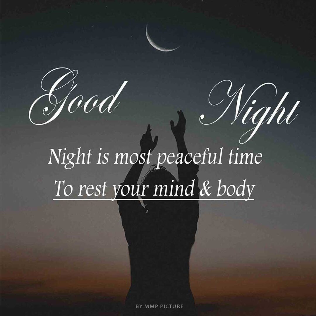 Night Is The Most Peaceful Good Night Image [ Download ]